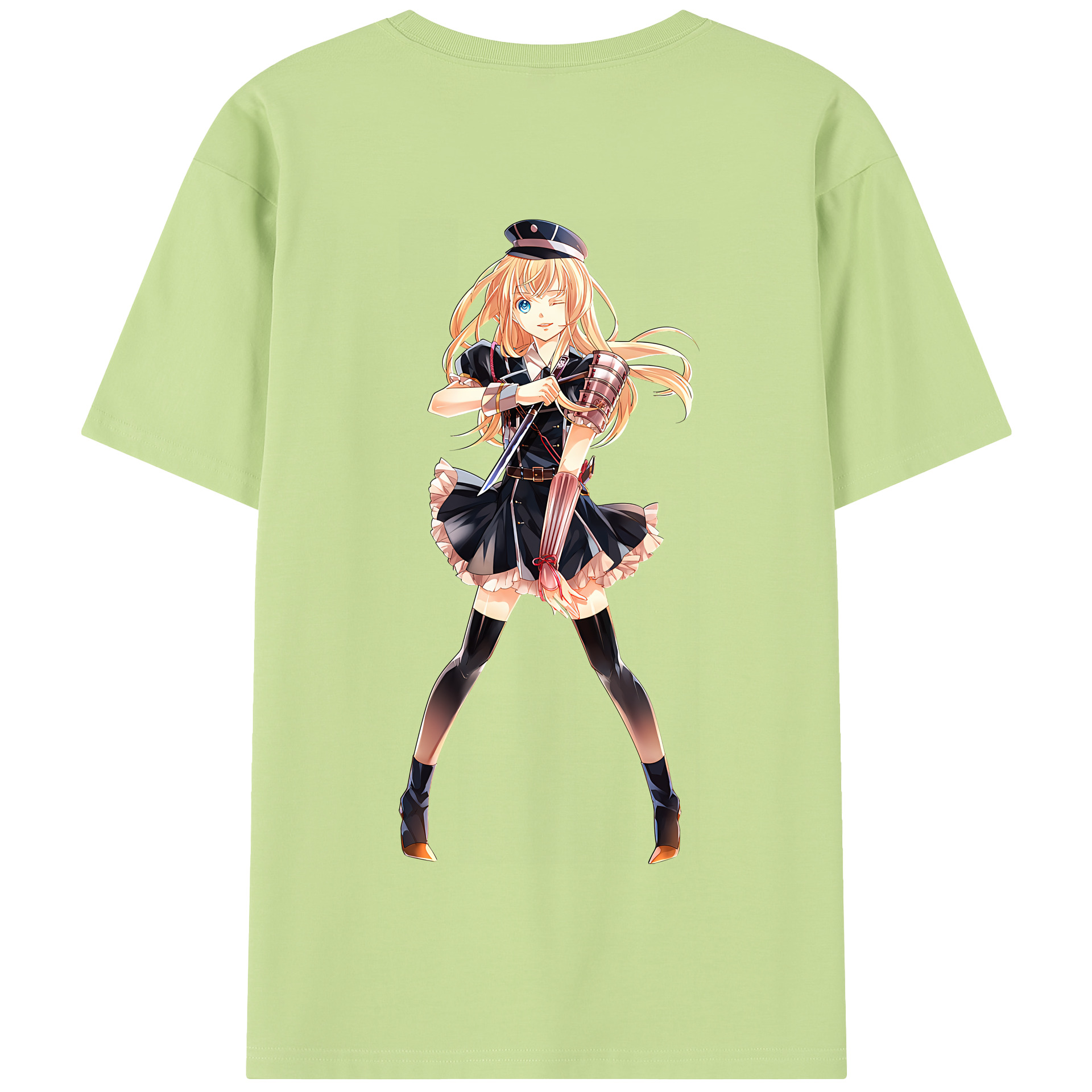 （画像用） 刀剣乱舞 Touken Ranbu 綿100％半袖Tシャツ（背面プリント）